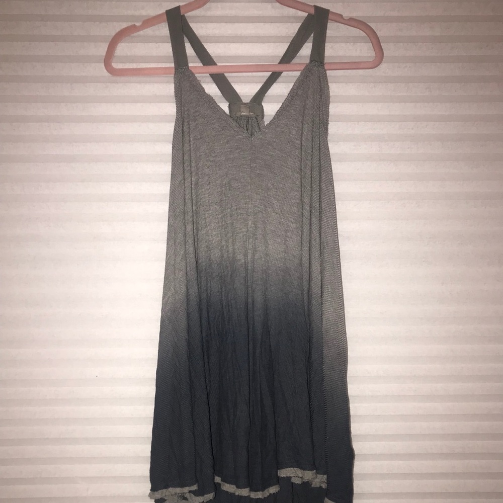 Racerback Ombré Mini Dress